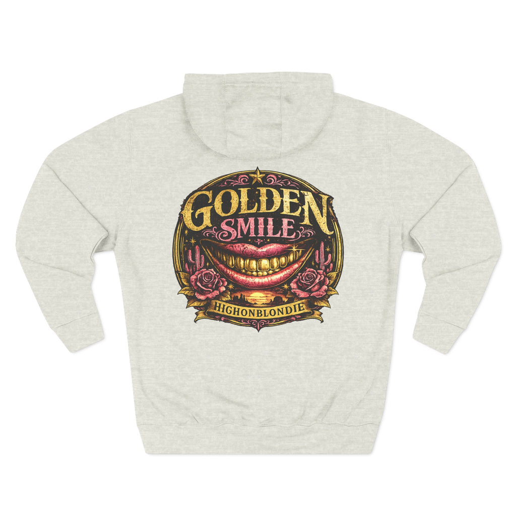 Golden Smile Hoodie | After Dark Collection