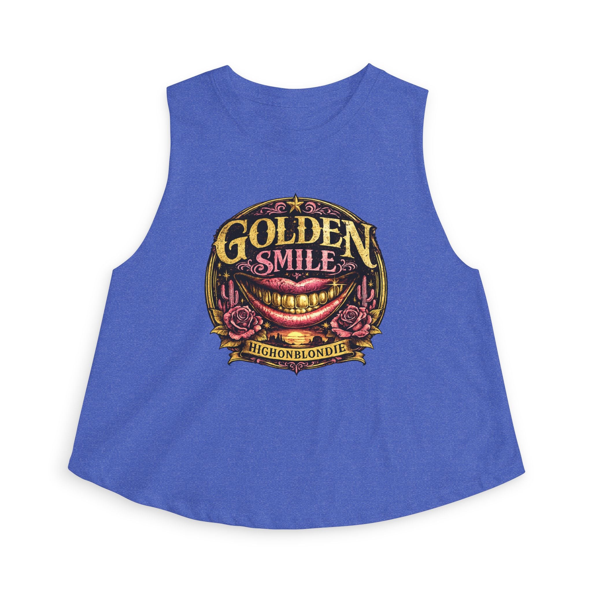 Golden Smile Crop Top | After Dark Collection