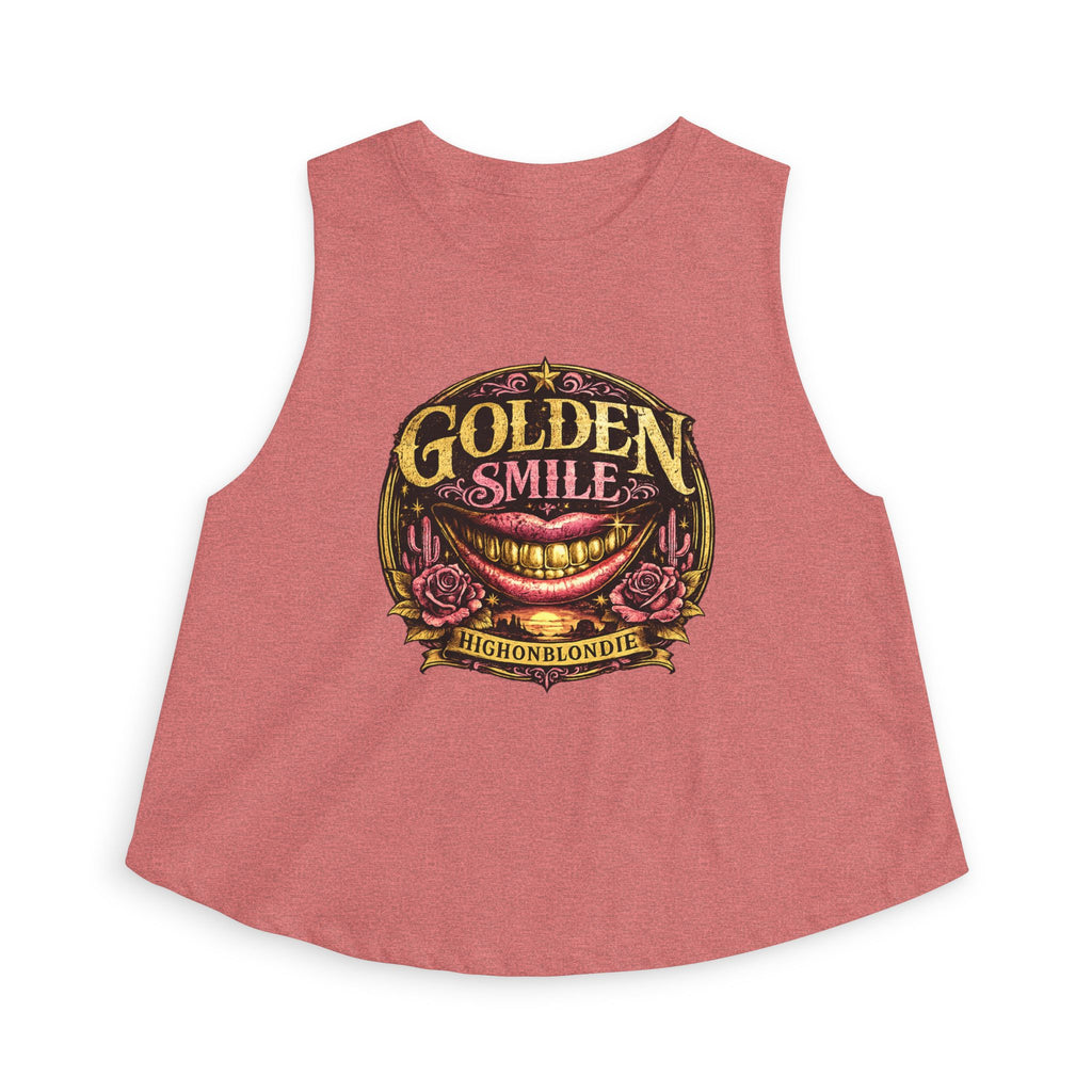 Golden Smile Crop Top | After Dark Collection