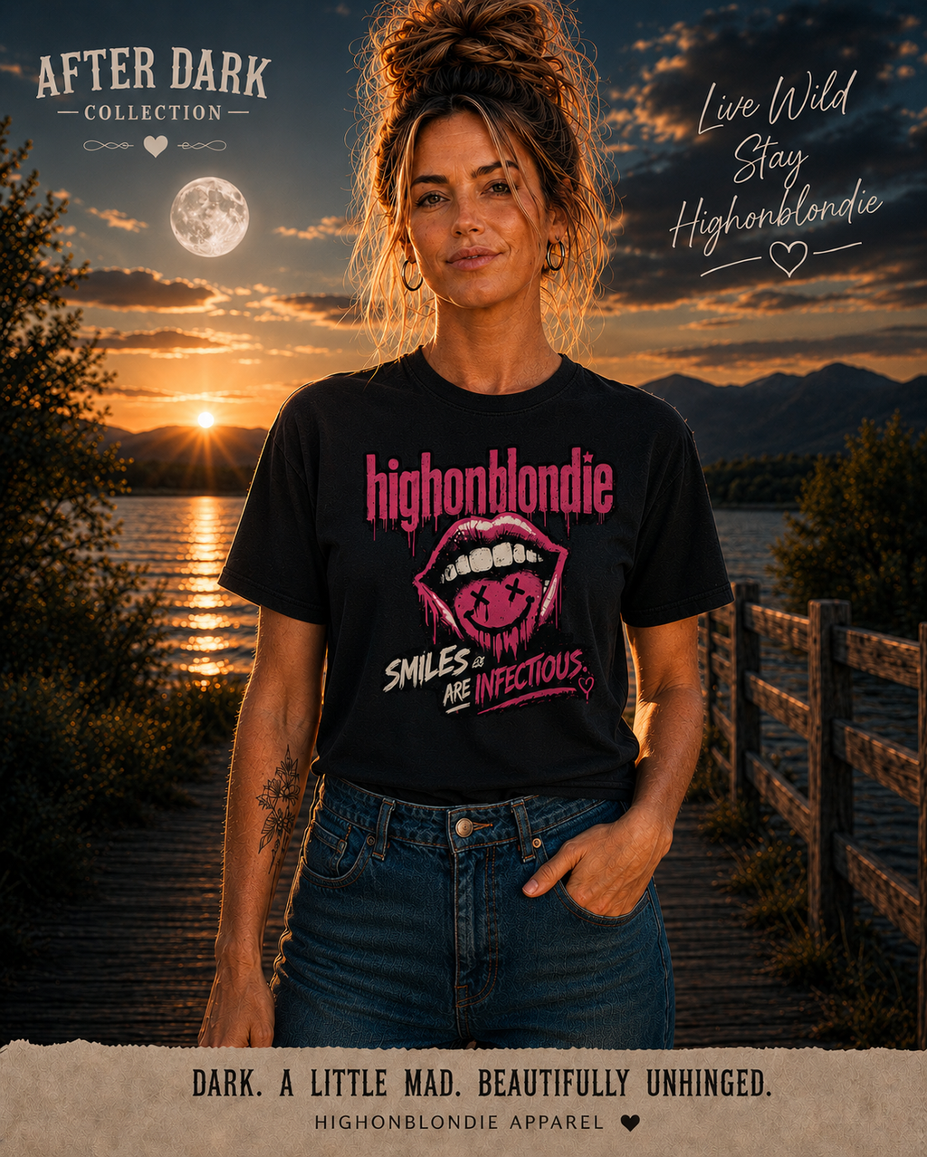 Smiles Are Infectious | After Dark Collection