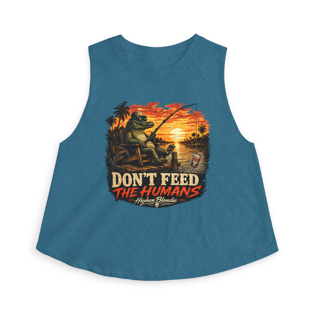 Don’t Feed the Humans Crop Top | Back Road Collection