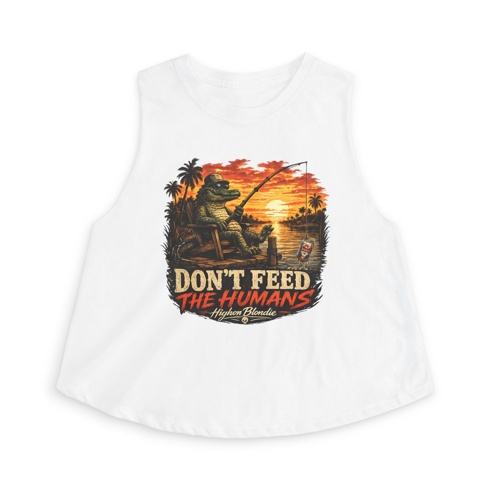 Don’t Feed the Humans Crop Top | Back Road Collection