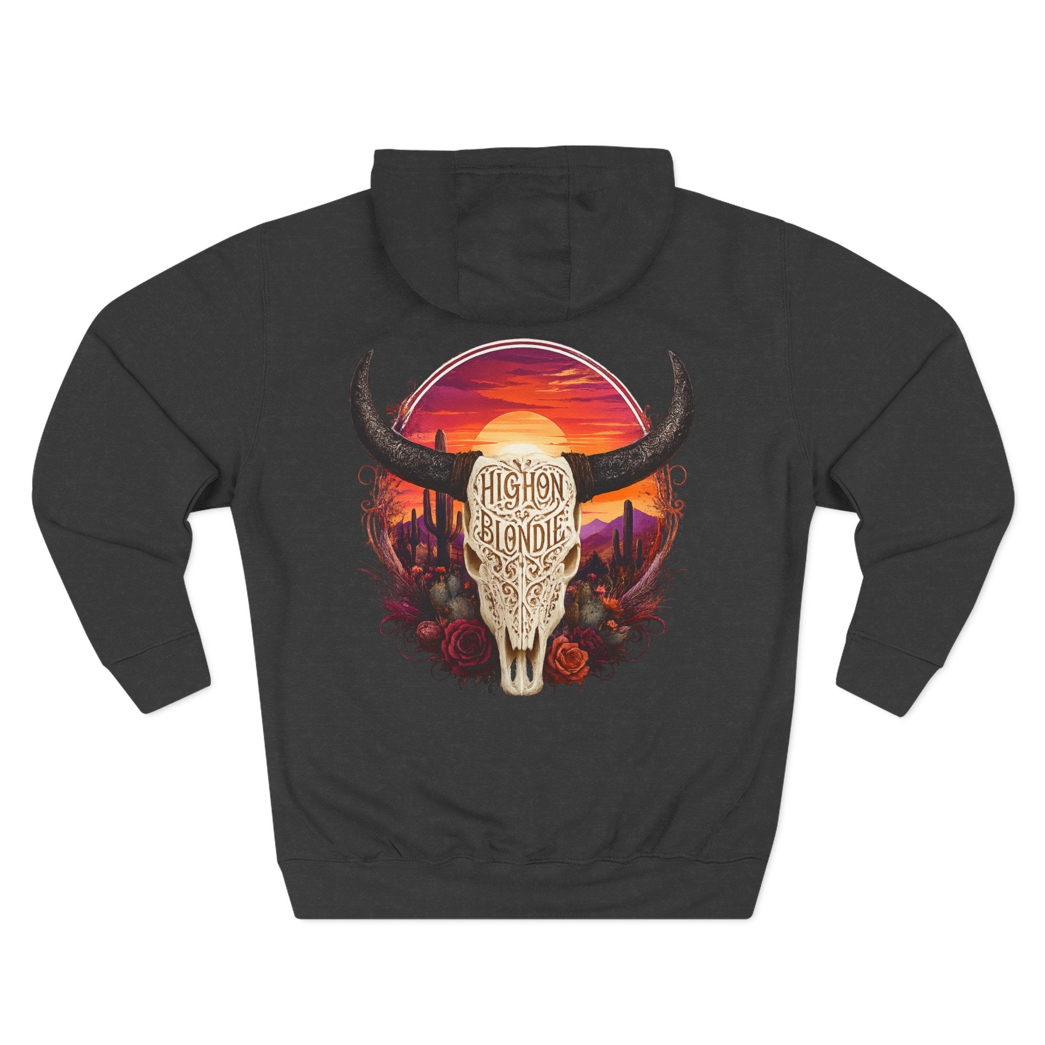 Desert Skull Hoodie | Back Road Collection