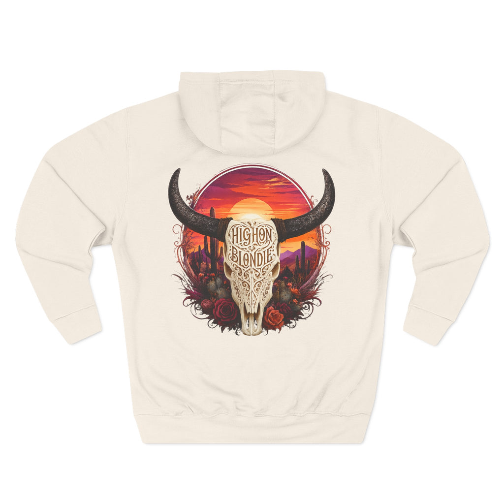 Desert Skull Hoodie | Back Road Collection