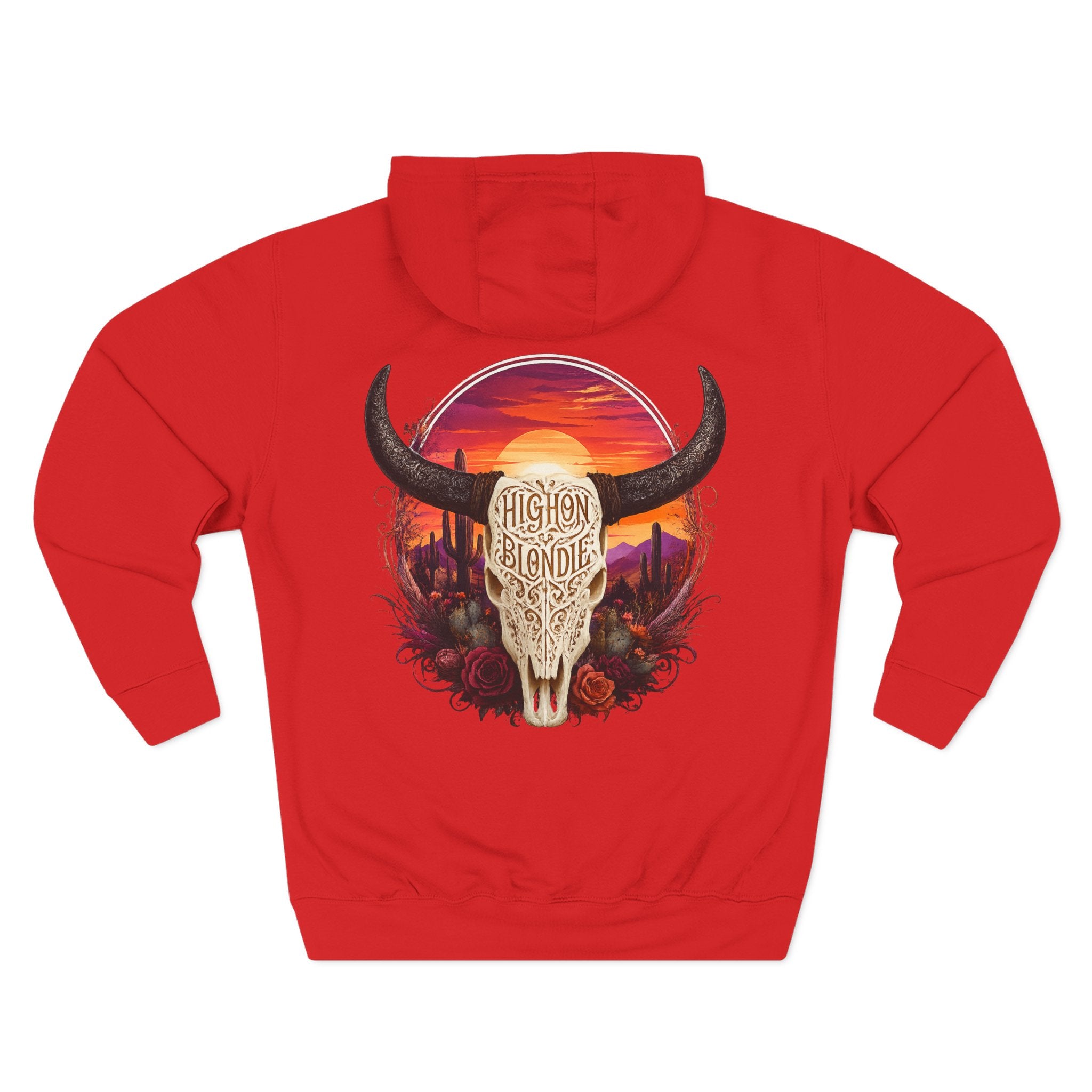 Desert Skull Hoodie | Back Road Collection