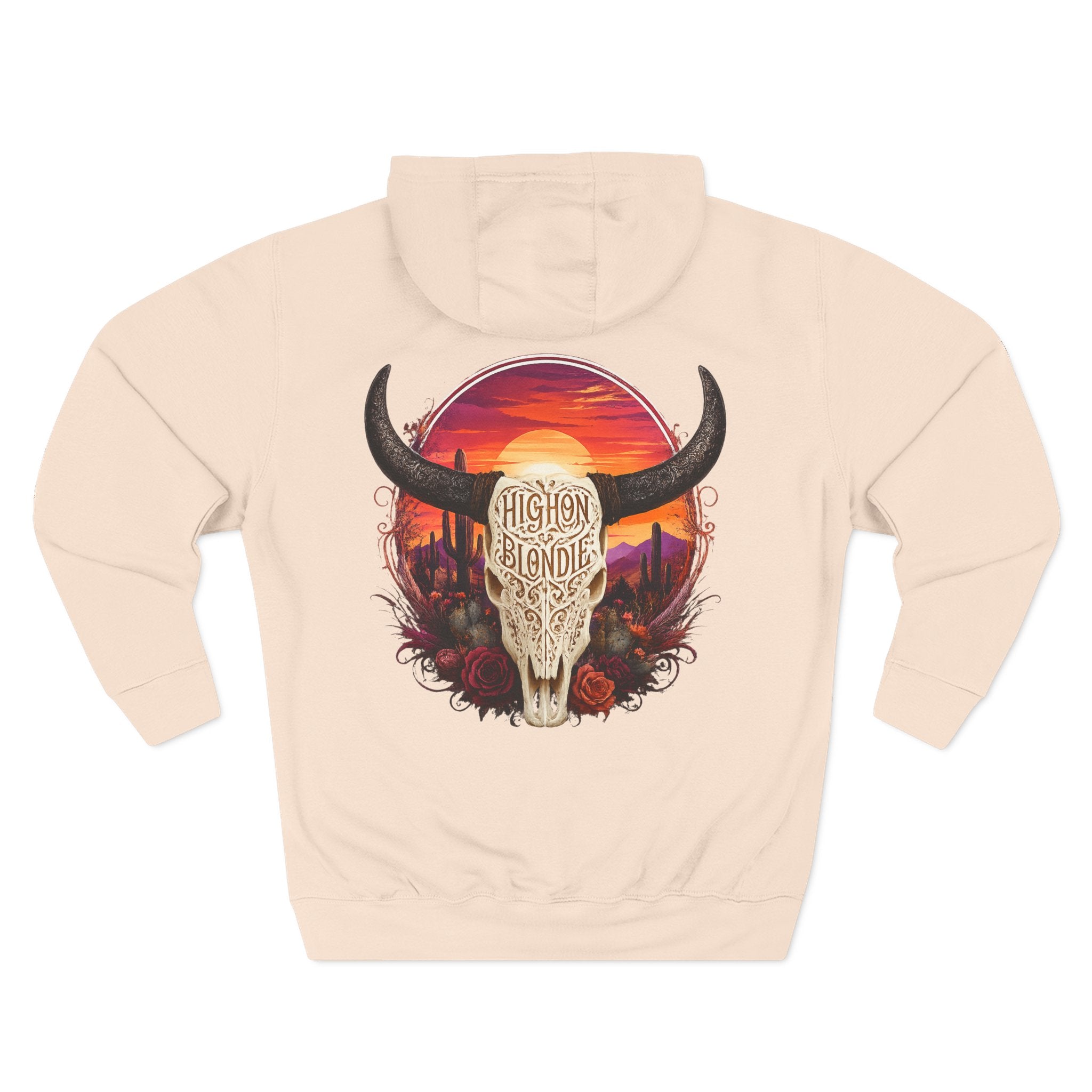 Desert Skull Hoodie | Back Road Collection