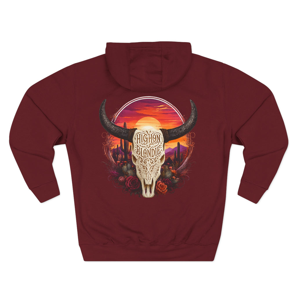 Desert Skull Hoodie | Back Road Collection