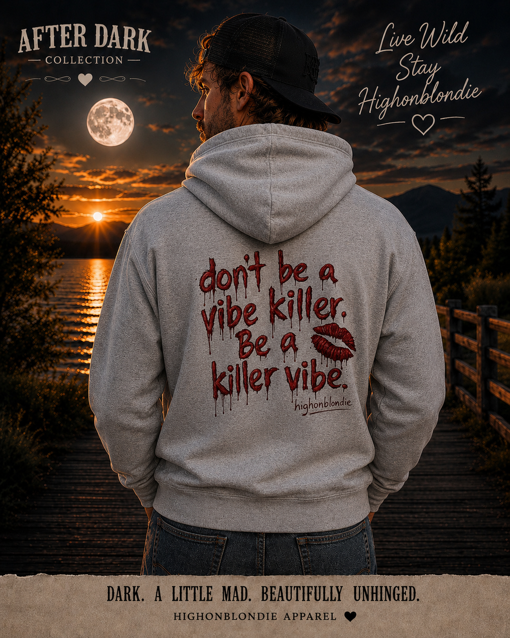 Killer Vibe Hoodie | After Dark Collection