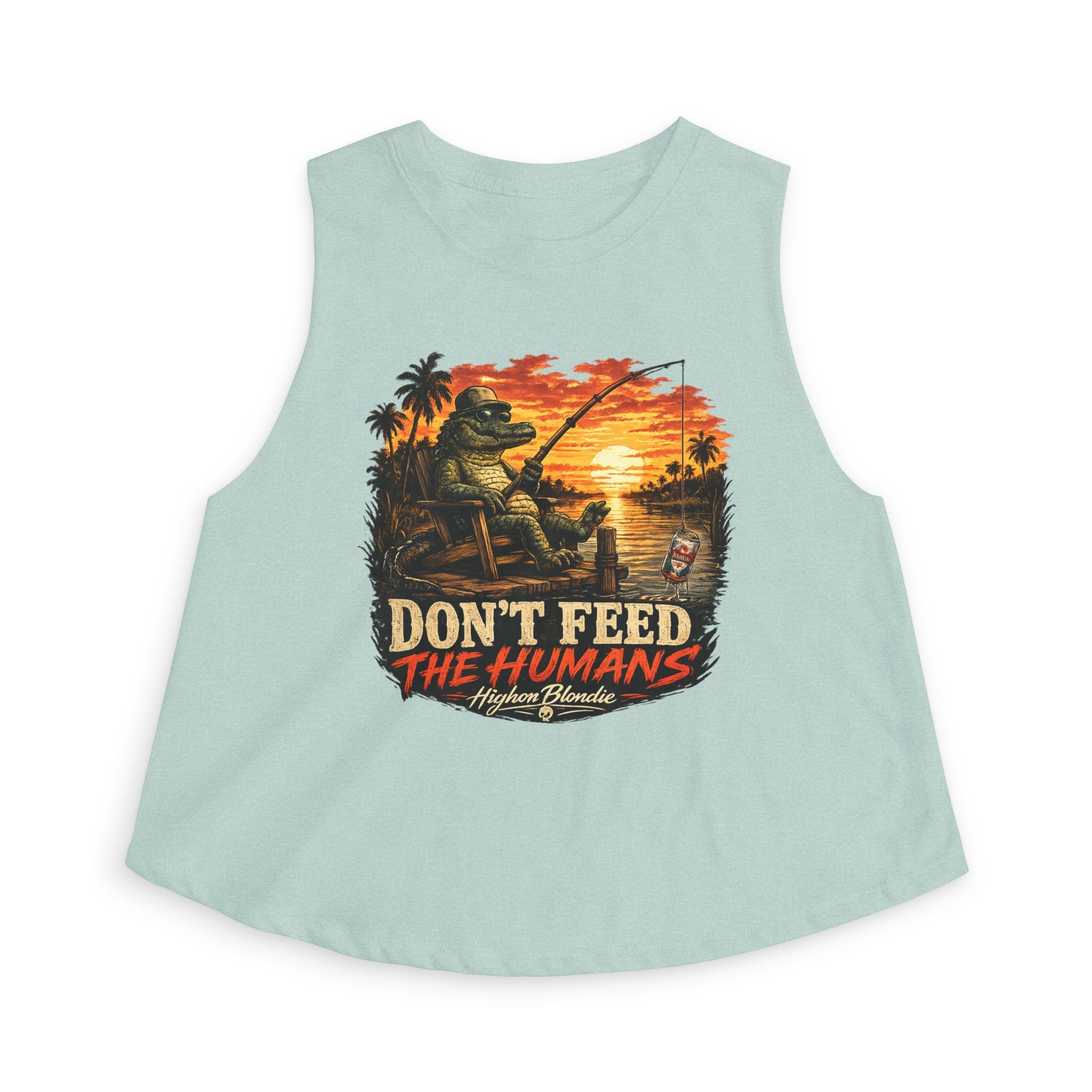 Don’t Feed the Humans Crop Top | Back Road Collection