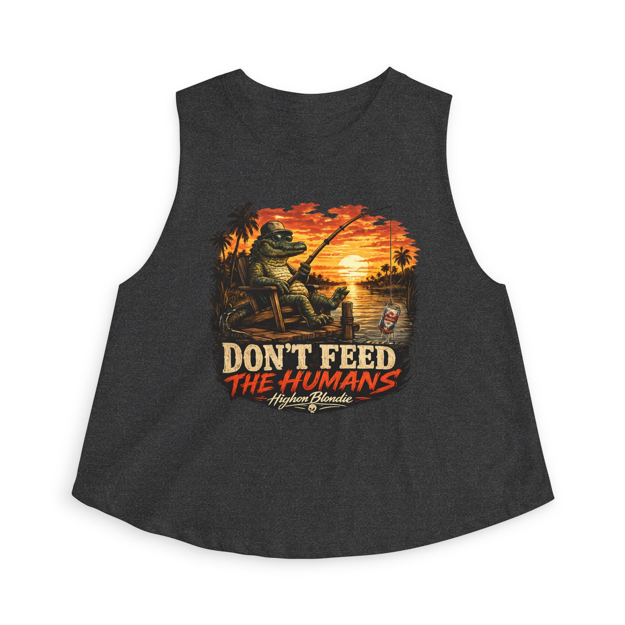 Don’t Feed the Humans Crop Top | Back Road Collection
