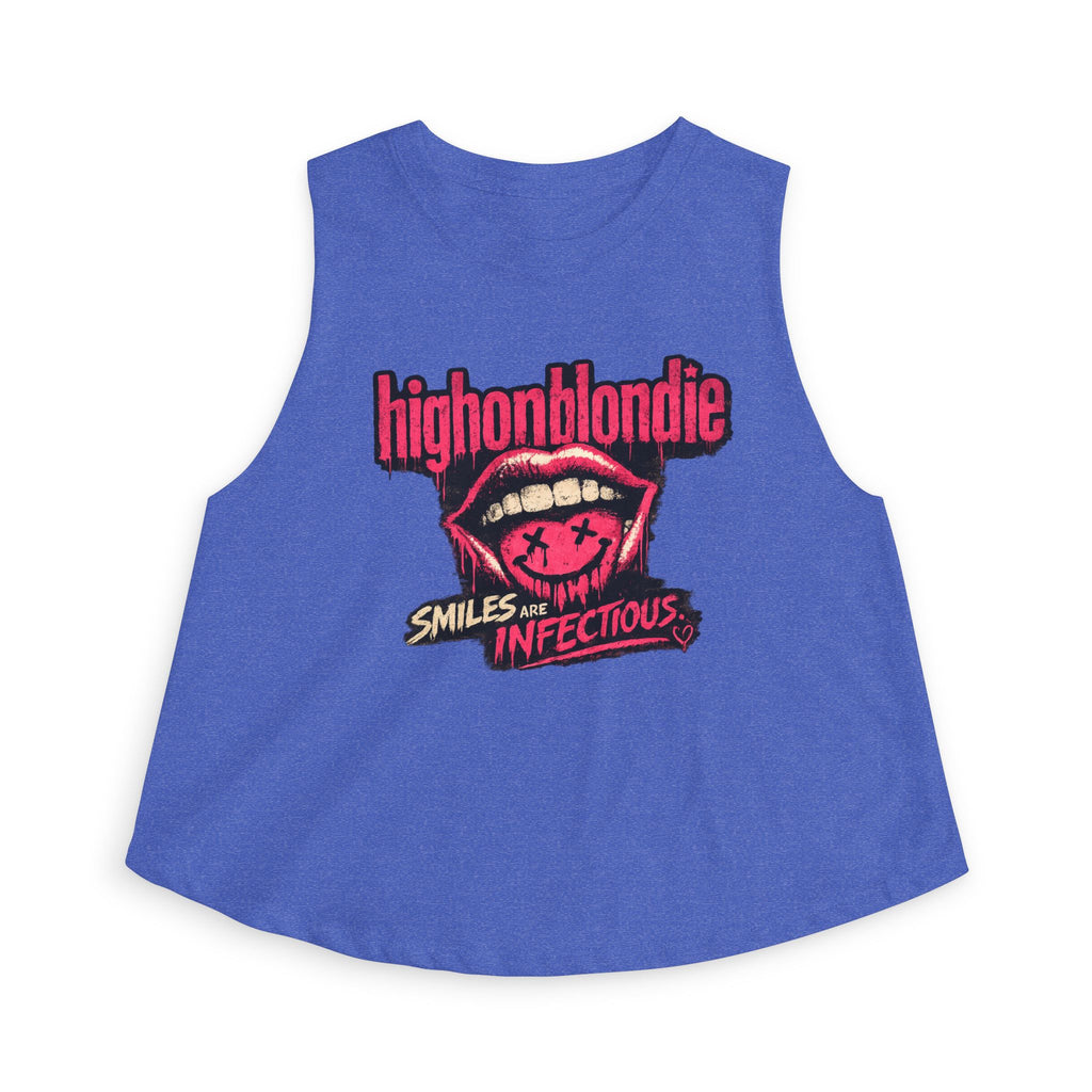 Smiles Are Infectious Crop Top | After Dark Collection