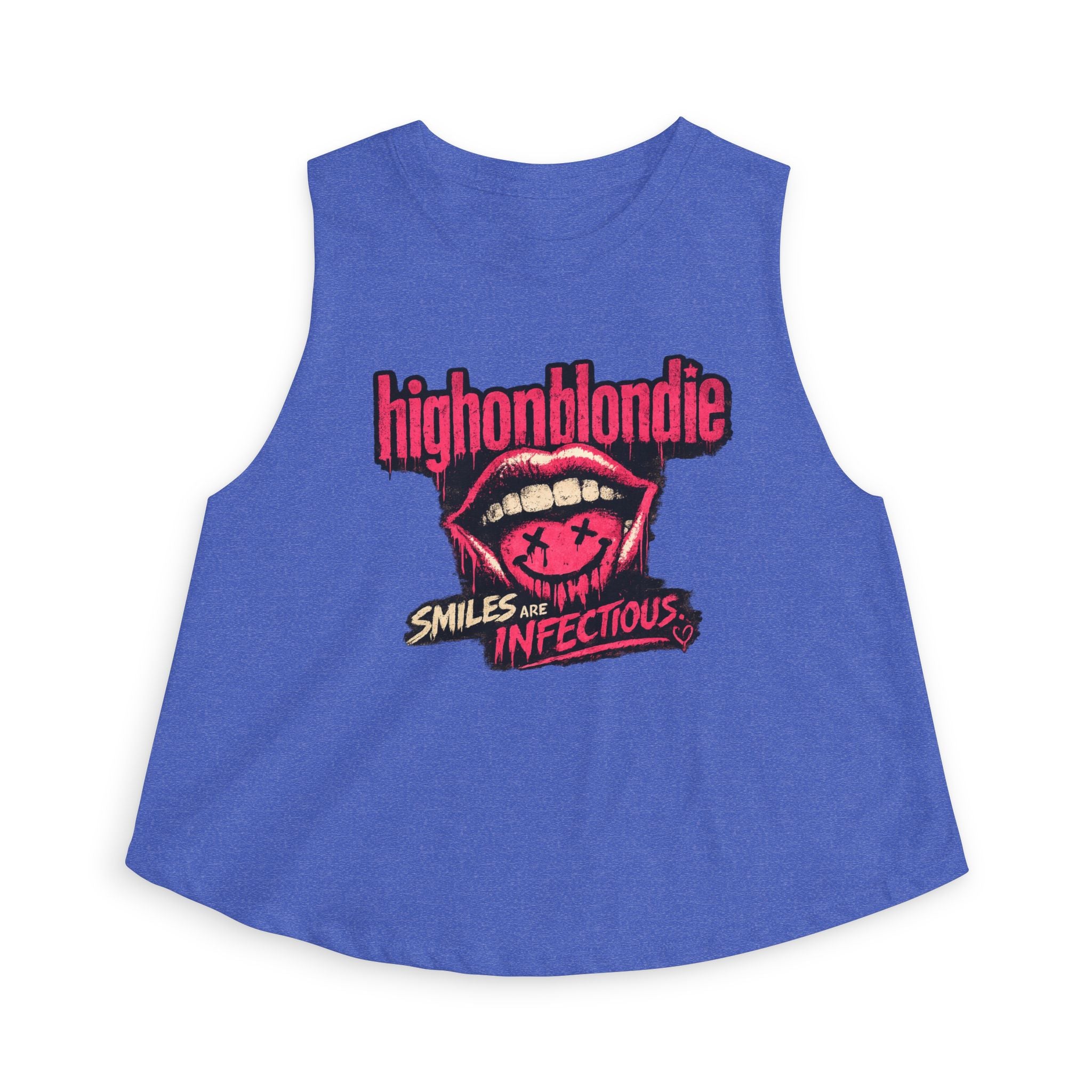 Smiles Are Infectious Crop Top | After Dark Collection