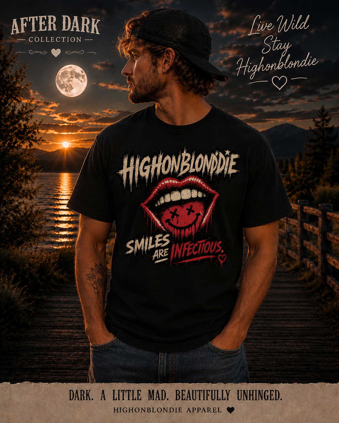 Smiles Are Infectious | After Dark Collection